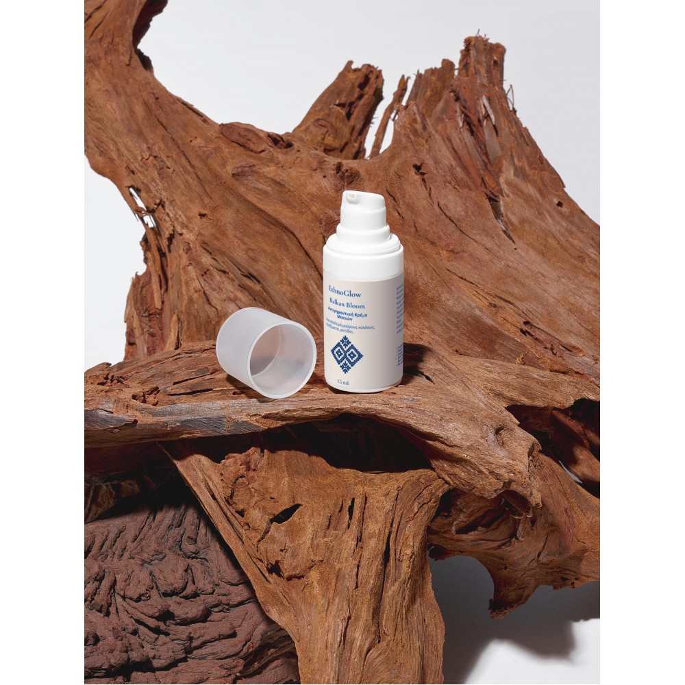 ETNOGLOW ΑΝΤΙΓΗΡΑΝΤΙΚΗ ΚΡΕΜΑ ΜΑΤΙΩΝ BALKAN BLOOM Περιποίηση Προσώπου