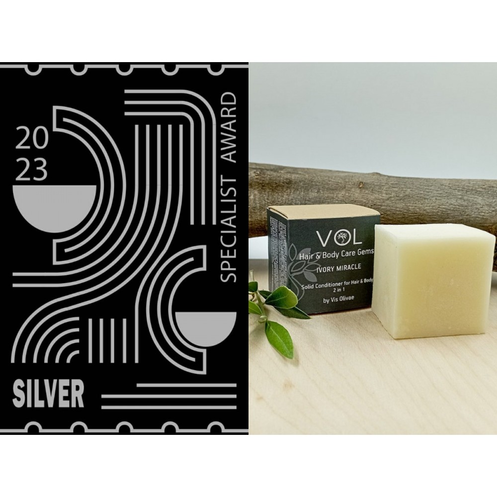 IVORY MIRACLE - Στερεό Μαλακτικό για τα Μαλλιά & το Σώμα 2σε1 (70γρ) Περιποίηση Σώματος
