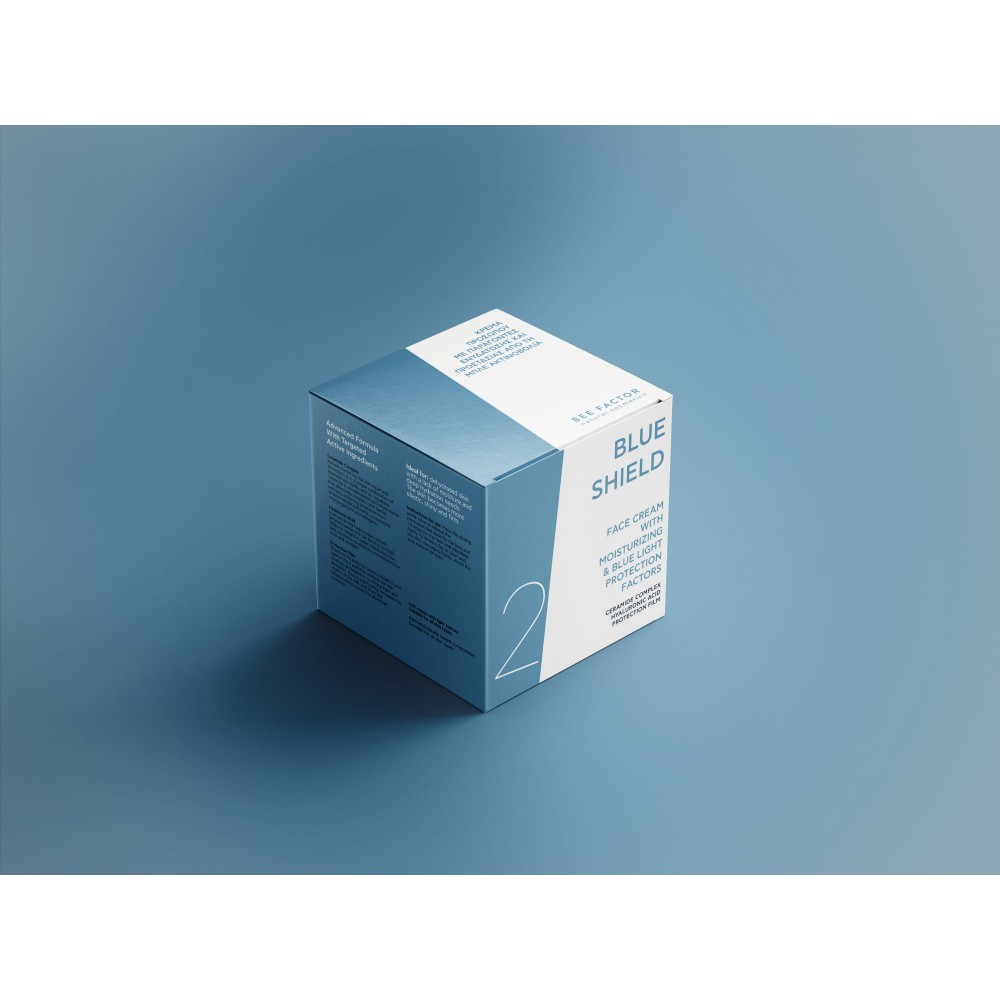 BLUE SHIELD™ | Κρέμα Ενυδάτωσης & Προστασίας από Μπλέ Ακτινοβολία 50ml Κρέμες Προσώπου 