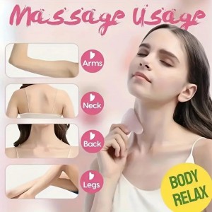 Σετ Jade Roller & Gua Sha ροζ χαλαζία Εργαλεία - Αξεσουάρ