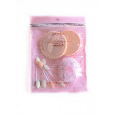 Σετ Σφουγγαράκι Πούδρας - Make Up - Πινέλα Ματιών