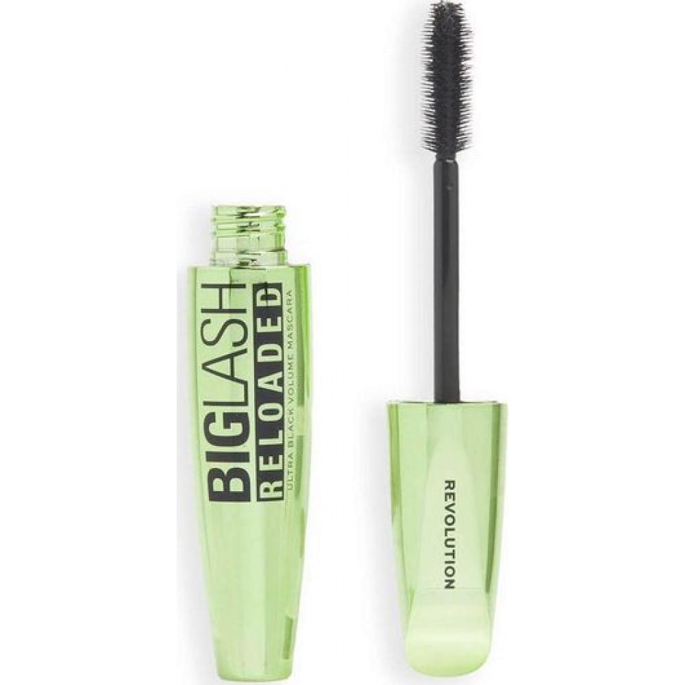Μάσκαρα Revolution για Όγκο Ultra Black Μακιγιάζ