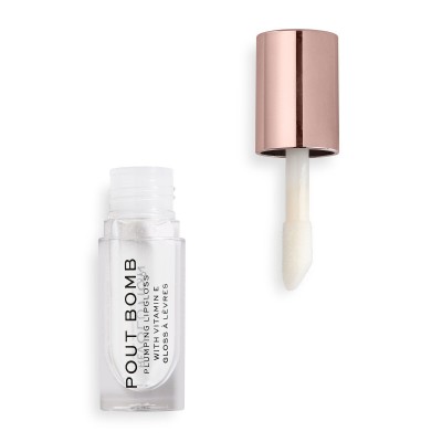 Lip Gloss Revolution Pout Bomb Plumping Glaze για λάμψη και όγκο 4.6ml
